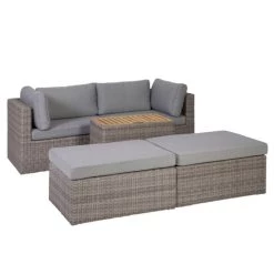 Budget 😍 Greemotion Lounge Olea Holz, Mit Teak-Holz ✨