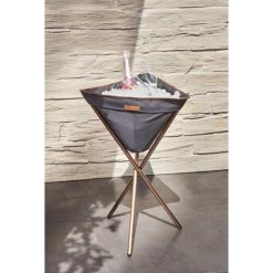 Großhandel 😉 Greemotion Tripott Mit Aluminiumgestell, Braun Eloxiert, Dreibeinig, Herausnehmbarer Vlies-Pflanzbeutel, 50 X 45 X 78 Cm, Ca. 12 L Volumen, Moosgrün 💯 -Günstiges Greemotion Geschäft unnamed file 1033