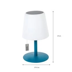 Besorgen 🎉 Greemotion Solar-LED-Tischleuchte Outdoor, Türkis ✨ -Günstiges Greemotion Geschäft unnamed file 261