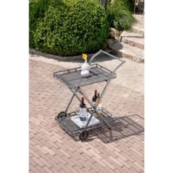Billig ❤️ Greemotion Servierwagen Servierwagen Toulouse 69 X 87 X 54 Cm Grau Metall 🥰 -Günstiges Greemotion Geschäft unnamed file 269