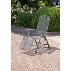 Budget 🎁 Greemotion Relaxsessel Relaxsessel Toulouse 57 X 109 X 67 Cm Grau Metall 🔔 -Günstiges Greemotion Geschäft unnamed file 275