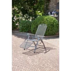 Budget 🎁 Greemotion Relaxsessel Relaxsessel Toulouse 57 X 109 X 67 Cm Grau Metall 🔔 -Günstiges Greemotion Geschäft unnamed file 276