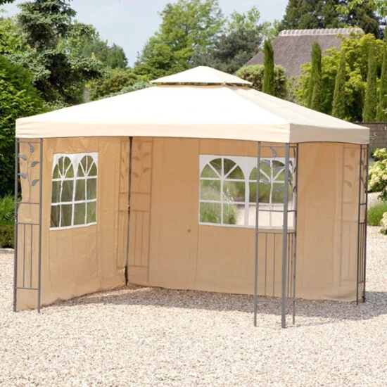 Bestpreis ⭐ Greemotion Seitenteile / Seitenwand Für Pavillon Livorno Beige 2 Stk. Mit Fenster 🥰 4 Bestpreis ⭐ Greemotion Seitenteile / Seitenwand Für Pavillon Livorno Beige 2 Stk. Mit Fenster 🥰 – Bild 2