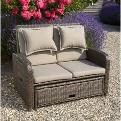 Großhandel 👍 Greemotion Gartenbank 3-in-1 Bahia Rondo, Ca. 121 X 99 X 86 Cm Braun Kunststoff ❤️ -Günstiges Greemotion Geschäft unnamed file 29