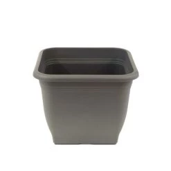 Bestes Angebot 😀 Greemotion Pflanzkübel Pia, Eckig, Aus Kunststoff, 48 X 48 Cm In Anthrazit 🤩