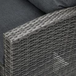 Bester Verkauf 🎉 Greemotion Lounge Set Tessin, PE-Geflecht 5-teilig Grau Kunststoff 😉 -Günstiges Greemotion Geschäft unnamed file 317