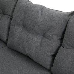 Bester Verkauf 🎉 Greemotion Lounge Set Tessin, PE-Geflecht 5-teilig Grau Kunststoff 😉 -Günstiges Greemotion Geschäft unnamed file 319