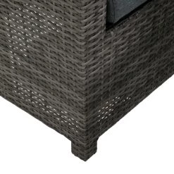 Bester Verkauf 🎉 Greemotion Lounge Set Tessin, PE-Geflecht 5-teilig Grau Kunststoff 😉 -Günstiges Greemotion Geschäft unnamed file 321