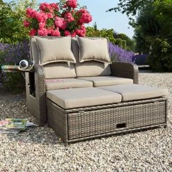 Großhandel 👍 Greemotion Gartenbank 3-in-1 Bahia Rondo, Ca. 121 X 99 X 86 Cm Braun Kunststoff ❤️ -Günstiges Greemotion Geschäft unnamed file 33