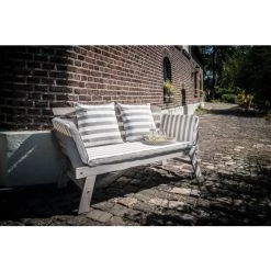 Am billigsten 🛒 Greemotion Gartenbank Multifunktionsliege Hawaii , Akazie Grau Holz 💯 -Günstiges Greemotion Geschäft unnamed file 348