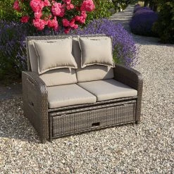 Großhandel 👍 Greemotion Gartenbank 3-in-1 Bahia Rondo, Ca. 121 X 99 X 86 Cm Braun Kunststoff ❤️ -Günstiges Greemotion Geschäft unnamed file 35