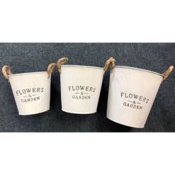 Auslauf ⭐ Übertopf 3er-Set Flowers & Garden 💯