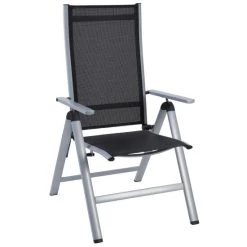 Beste Bewertungen von ❤️ Greemotion Klappsessel Klappsessel Monza Comfort 67 X 110 X 68 Cm Silberfarben Aluminium 🎁