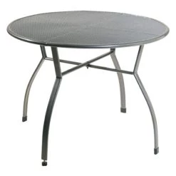 Besorgen 🎉 Greemotion Gartenmöbelset Set Toulouse Rund 4x Stuhl, 1x Tisch Grau Metall 😉 -Günstiges Greemotion Geschäft unnamed file 453