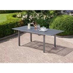 Neu ⌛ Greemotion Gartentisch Toulouse 140/200x90x72cm Streckmetall Ausziehbar Eisengrau 👏 -Günstiges Greemotion Geschäft unnamed file 565