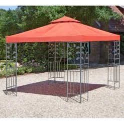 Bester Verkauf 🤩 Greemotion Pavillon Livorno 3x3m Eisengrau/terra ⌛ -Günstiges Greemotion Geschäft unnamed file 583