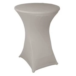 Am billigsten 🎁 Greemotion Stehtischüberzug San Remo Husse Tischhusse Überzug Grau Ca. Ø 80 ✔️