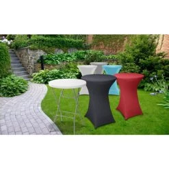 Am billigsten 🎁 Greemotion Stehtischüberzug San Remo Husse Tischhusse Überzug Grau Ca. Ø 80 ✔️ -Günstiges Greemotion Geschäft unnamed file 617