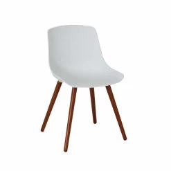 Coupon 🥰 Greemotion Stuhl Halifax Mit Holzbeinen, Designerstuhl Mit Kunststoffschale, 52 X 81 X 58 Cm, Für Garten Und Haus, Belastbarkeit 110 Kg, In Weiß 🔥 -Günstiges Greemotion Geschäft unnamed file 634