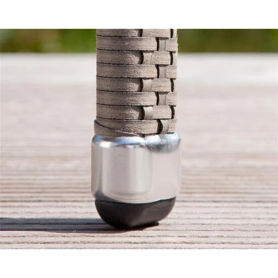 Bestes Angebot 😍 Fußkappen Set Für Greemotion Gartensessel Manila Silber/schwarz 🎁 3 Bestes Angebot 😍 Fußkappen Set Für Greemotion Gartensessel Manila Silber/schwarz 🎁