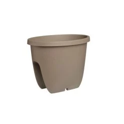 Billig 👏 Greemotion Blumenbrücke Balconia Ovi Aus Kunststoff, Ø 30cm In Taupe 👍