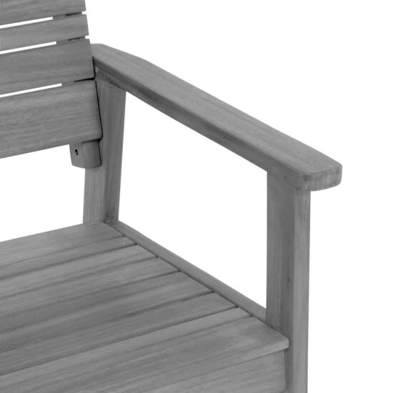 Bestes Angebot 🎁 Gartenstuhl / Gartensessel Greemotion Maui Akazienholz Grau 👏 4 Bestes Angebot 🎁 Gartenstuhl / Gartensessel Greemotion Maui Akazienholz Grau 👏 – Bild 2