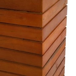 Besorgen ✨ Greemotion Pflanzsäule Aus Recyceltem Akazienholz, 43,5 X 43,5 X H115 Cm, Herausnehmbarer Einsatz, In-/outdoorgeeignet, Platztopf In Geölter Optik 🔔 -Günstiges Greemotion Geschäft unnamed file 755