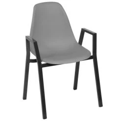 Blitzangebot 👏 Aluminiumstuhl Mit Kunststoffsitzschale 👍