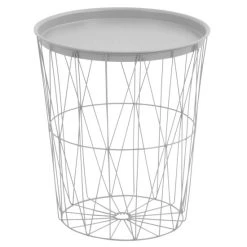 Brandneu ✔️ Greemotion Beistelltisch Weiß, Ø Ca. 40 X46cm 👍