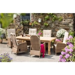 Budget 🧨 Gartentisch Triest Greemotion Recycle Teak 220x90cm 🎁 -Günstiges Greemotion Geschäft unnamed file 810