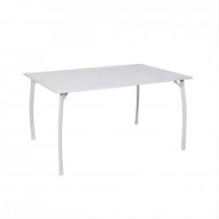 Großhandel ❤️ Gartentisch / Tisch Greemotion Toulouse Streckmetall 140x90cm Weiß ⌛