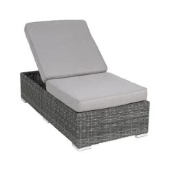 Top 10 ✔️ Loungemöbel Liege Bari Greemotion Polyrattan Grau 140x70cm 😀