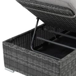 Top 10 ✔️ Loungemöbel Liege Bari Greemotion Polyrattan Grau 140x70cm 😀 -Günstiges Greemotion Geschäft unnamed file 851