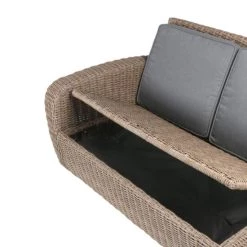 Angebote 🤩 Gartenmöbel Lounge Set New York Greemotion Polyrattan Braun 🧨 -Günstiges Greemotion Geschäft unnamed file 943